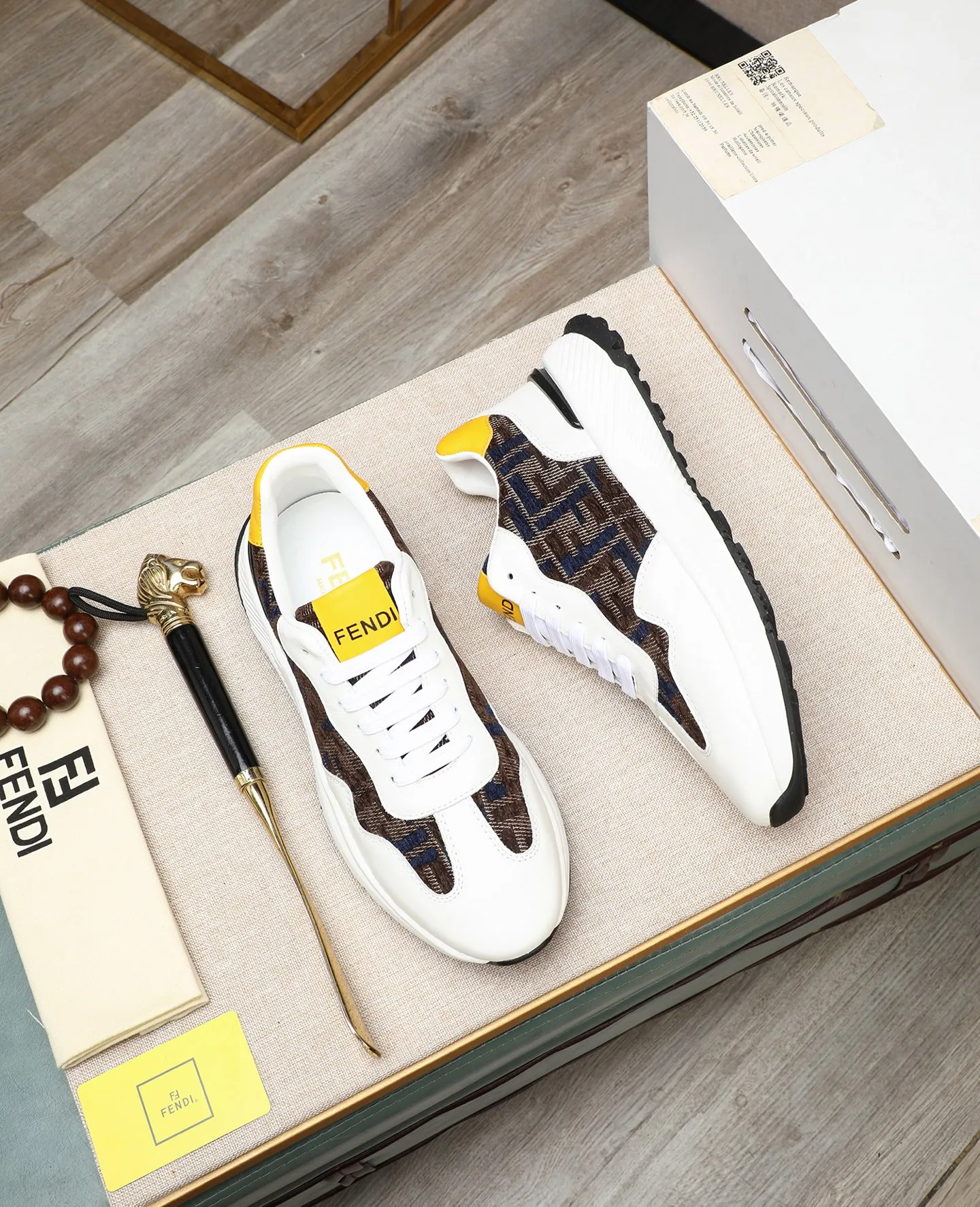 Men's shoes 💰460🕷🕷[FENDI] Fendi fashionable casual men's shoes 🇨🇳Original official website 1:1 model opening, new models are available first 💯Not high-profile but avant-garde, simple About low-key and fashionable, super versatile style 🌿 Made of original cowhide ➕ Pigskin lining 🎋 The version is comfortable on the feet, so rigorous for any small place, and the workmanship is first-class 🍍38-44 Large quantities in stock